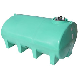 2800 Gallon Green Horizontal Sump Bottom Leg Tank