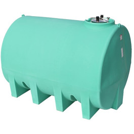 3000 Gallon Green Horizontal Sump Bottom Leg Tank