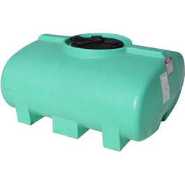 200 Gallon Green Horizontal Leg Tank