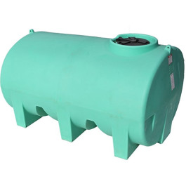 1200 Gallon Green Horizontal Leg Tank