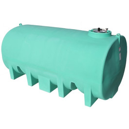 4500 Gallon Green Horizontal Leg Tank