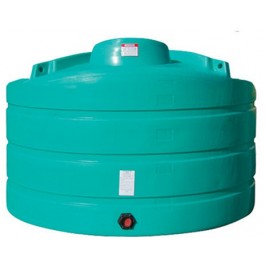 1125 Gallon Green Vertical Storage Tank