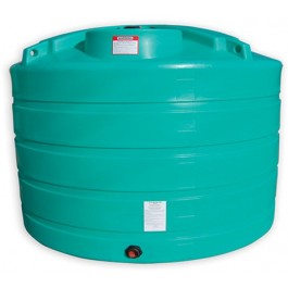 1350 Gallon Green Vertical Storage Tank