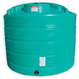 1650 Gallon Green Vertical Storage Tank
