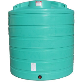 1750 Gallon Green Vertical Storage Tank
