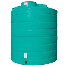 2500 Gallon Green Vertical Storage Tank