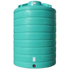 5000 Gallon Green Vertical Storage Tank