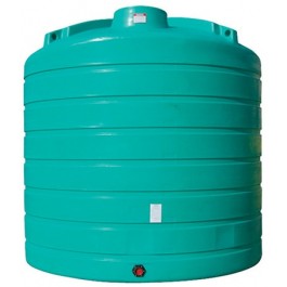 6250 Gallon Green Vertical Storage Tank