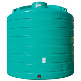 6250 Gallon Green Vertical Storage Tank