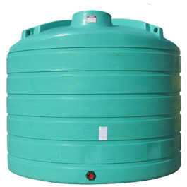 7011 Gallon Green Vertical Storage Tank