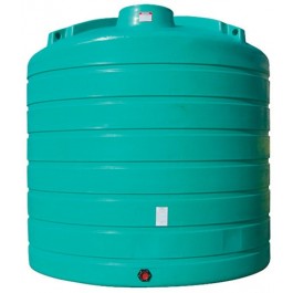8000 Gallon Green Vertical Storage Tank