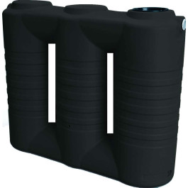 790 Gallon Black Slimline Water Storage Tank