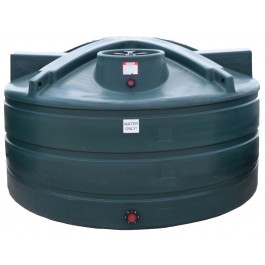 1200 Gallon Dark Green Vertical Water Storage Tank