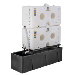 120 & 120 Gallon Slimtainer Tank & Gravity Feed System with Containment Vessel