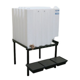 120 Gallon Tote-A-Lube Tank & Gravity Feed System