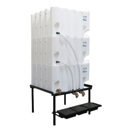 130, 130, & 130 Gallon Tote-A-Lube Tank & Gravity Feed System