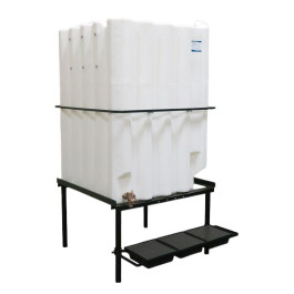 330 Gallon Tote-A-Lube Tank & Gravity Feed System