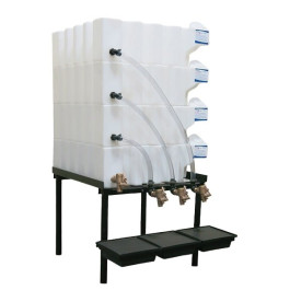 35, 35, 35, & 35 Gallon Tote-A-Lube Tank & Gravity Feed System