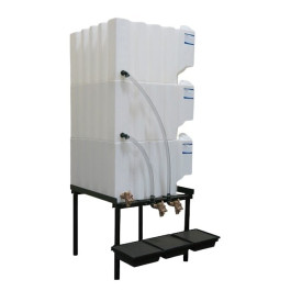 70, 70, & 70 Gallon Tote-A-Lube Tank & Gravity Feed System