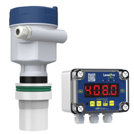 Ultrapro 2000 Ultrasonic Liquid Level Sensor Transmitter w/ LED Display & Controller