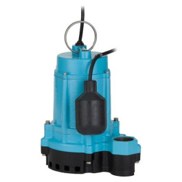 1/3 HP Little Giant 6EC-CIA-RF Automatic Submersible Sump & Effluent Pump, 115V, 10' Cord