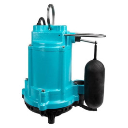 1/3 HP Little Giant 6EC-CIA-SFS Automatic Submersible Sump & Effluent Pump, 115V, 10' Cord