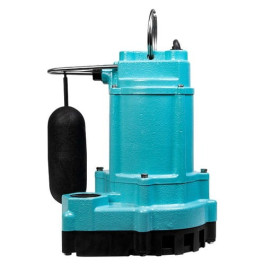 4/10 HP Little Giant 9EC-CIA-RF Automatic Submersible Effluent Pump, 115V, 30' Cord