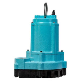 4/10 HP Little Giant 9EC-CIM Manual Submersible Effluent Pump, 115V, 30' Cord