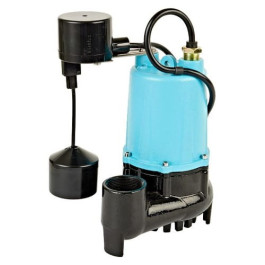1/2 HP Little Giant BSC50V Automatic Submersible Sump & Effluent Pump, 115V, 10' Cord