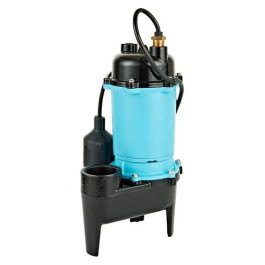 1/2 HP Little Giant BSWC50T Automatic Submersible Sewage Pump, 115V, 30' Cord