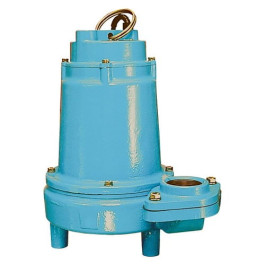 1 HP Little Giant 16EH-CIM Manual Submersible Effluent Pump, 460V, 20' Cord