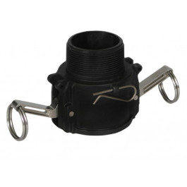 1-1/4" Cam Action Coupler Fitting, Female Coupler x MPT