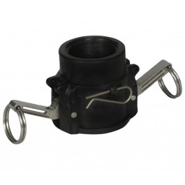 1-1/4" Cam Action Coupler Fitting, Female Coupler x FPT