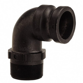 2" 90&deg; Cam Action Adapter Fitting, Male Adapter x MPT
