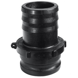 4" Cam Action Adapter Fitting, Male Adapter x Hose Shank