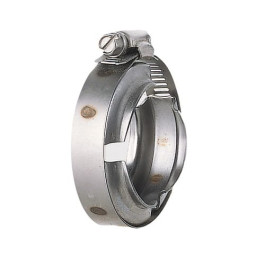 1" Stainless Steel Worm Screw Hose Clamp