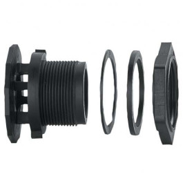 1-1/4" PP Female NPT Anti-Vortex Bulkhead Fitting