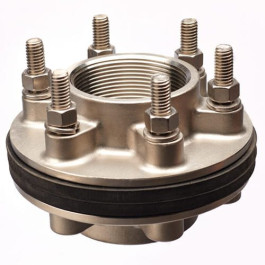 2" 316 SS Female NPT Bolted Flanged Fitting