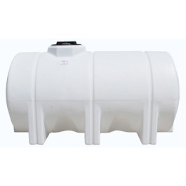 725 Gallon White Horizontal Leg Tank