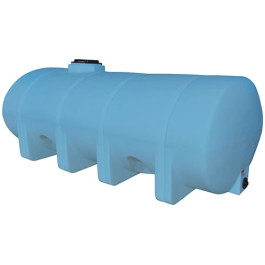 1625 Gallon Light Blue Heavy Duty Horizontal Leg Tank