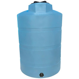 1500 Gallon Light Blue Heavy Duty Vertical Storage Tank