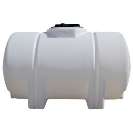 325 Gallon White Horizontal Leg Tank