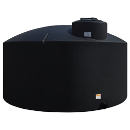 1550 Gallon Black Vertical Storage Tank