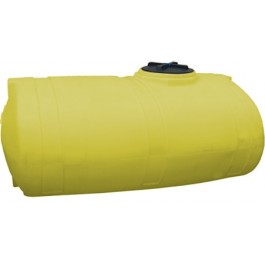 500 Gallon Yellow Elliptical Tank