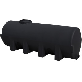1025 Gallon Black Horizontal Leg Tank