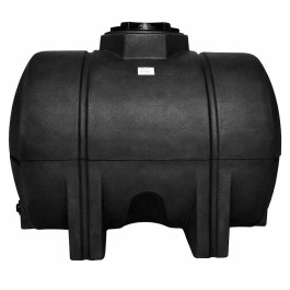 525 Gallon Black Heavy Duty Horizontal Leg Tank