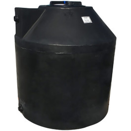 305 Gallon Black Vertical Water Storage Tank