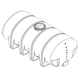1610 Gallon Drainable Leg Tank
