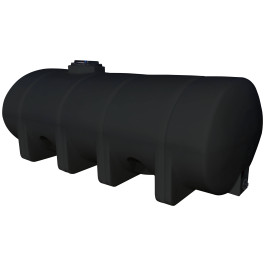 1625 Gallon Black Heavy Duty Horizontal Leg Tank