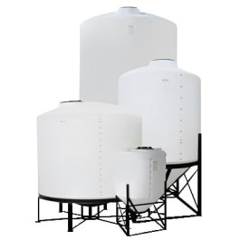 300 Gallon Cone Bottom Tank